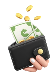 3d save money icon wallet coins finance transfer concepts 1 Reto 4S KAIFITZEN 25